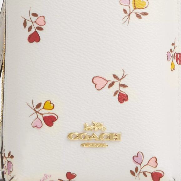 ❤️ Coach Phone Crossbody Bag With Heart Print main image 5